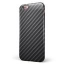 Carbon Fiber Texture iPhone 6/6s or 6/6s Plus 2-Piece Hybrid INK-Fuzed Case