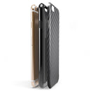 Carbon Fiber Texture iPhone 6/6s or 6/6s Plus 2-Piece Hybrid INK-Fuzed Case