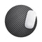 Printed Carbon Fiber Texture// WaterProof Rubber Foam Backed Anti-Slip Mouse Pad for Home Work Office or Gaming Computer Desk