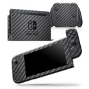 Carbon Fiber Texture - Skin Wrap Decal for Nintendo Switch Lite Console & Dock - 3DS XL - 2DS - Pro - DSi - Wii - Joy-Con Gaming Controller