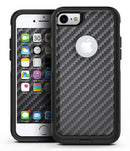 Carbon Fiber Texture - iPhone 7 or 7 Plus Commuter Case Skin Kit