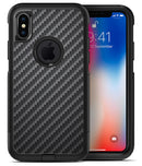 Carbon Fiber Texture - iPhone X OtterBox Case & Skin Kits