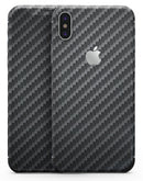 Carbon Fiber Texture - iPhone X Skin-Kit