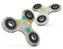 Cartoon Pineapples Over Stripes Full-Body Fidget Spinner Skin-Kit