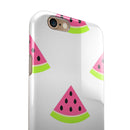 Cartoon Watermelon Pattern iPhone 6/6s or 6/6s Plus 2-Piece Hybrid INK-Fuzed Case