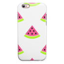 Cartoon Watermelon Pattern iPhone 6/6s or 6/6s Plus 2-Piece Hybrid INK-Fuzed Case