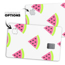 Cartoon Watermelon Pattern - Premium Protective Decal Skin-Kit for the Apple Credit Card