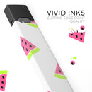 Cartoon Watermelon Pattern - Premium Decal Protective Skin-Wrap Sticker compatible with the Juul Labs vaping device