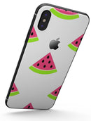 Cartoon Watermelon Pattern - iPhone X Skin-Kit