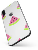 Cartoon Watermelon Pattern - iPhone X Skin-Kit