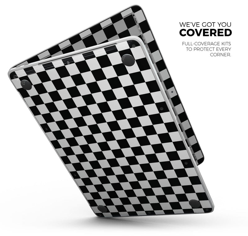 Checkerboard - Skin Decal Wrap Kit Compatible with the Apple MacBook Pro, Pro with Touch Bar or Air (11", 12", 13", 15" & 16" - All Versions Available)