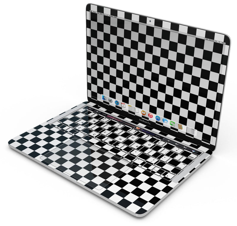 Checkerboard - Skin Decal Wrap Kit Compatible with the Apple MacBook Pro, Pro with Touch Bar or Air (11", 12", 13", 15" & 16" - All Versions Available)