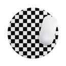 Checkerboard// WaterProof Rubber Foam Backed Anti-Slip Mouse Pad for Home Work Office or Gaming Computer Desk