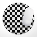 Checkerboard// WaterProof Rubber Foam Backed Anti-Slip Mouse Pad for Home Work Office or Gaming Computer Desk