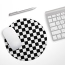 Checkerboard// WaterProof Rubber Foam Backed Anti-Slip Mouse Pad for Home Work Office or Gaming Computer Desk