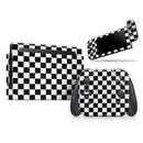 Checkerboard // Skin Decal Wrap Kit for Nintendo Switch Console & Dock, Joy-Cons, Pro Controller, Lite, 3DS XL, 2DS XL, DSi, or Wii - Vinyl Skin Wrap for Nintendo Switch 2, OLED, Lite, Pro Controller, Wii & Classic Handhelds