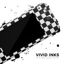 Checkerboard // Skin Decal Wrap Kit for Nintendo Switch Console & Dock, Joy-Cons, Pro Controller, Lite, 3DS XL, 2DS XL, DSi, or Wii - Vinyl Skin Wrap for Nintendo Switch 2, OLED, Lite, Pro Controller, Wii & Classic Handhelds