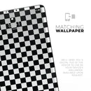 Checkerboard - Full Body Skin Decal for the Apple iPad Pro 12.9", 11", 10.5", 9.7", Air or Mini (All Models Available)