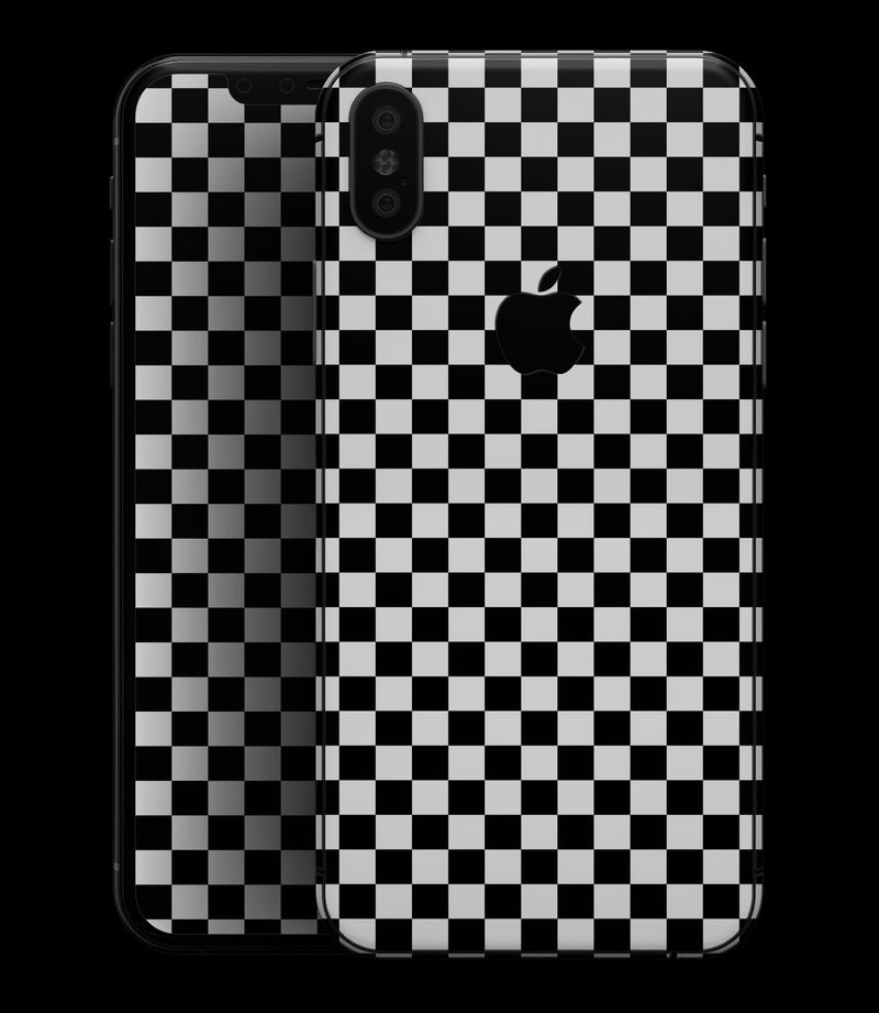 Checkerboard - iPhone XS MAX, XS/X, 8/8+, 7/7+, 5/5S/SE Skin-Kit (All iPhones Available)