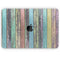 Chipped Pastel Paint on Wood - Skin Decal Wrap Kit Compatible with the Apple MacBook Pro, Pro with Touch Bar or Air (11", 12", 13", 15" & 16" - All Versions Available)