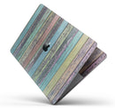 Chipped Pastel Paint on Wood - Skin Decal Wrap Kit Compatible with the Apple MacBook Pro, Pro with Touch Bar or Air (11", 12", 13", 15" & 16" - All Versions Available)