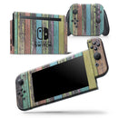 Chipped Pastel Paint on Wood - Skin Wrap Decal for Nintendo Switch Lite Console & Dock - 3DS XL - 2DS - Pro - DSi - Wii - Joy-Con Gaming Controller