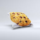 Chocolate Chip Cookie Ink-Fuzed Decorative Throw Pillow