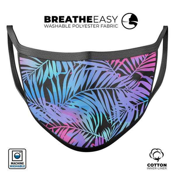 Chromatic Safari - Made in USA Mouth Cover Unisex Anti-Dust Cotton Blend Reusable & Washable Face Mask with Adjustable Sizing for Adult or Child