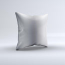 Chrome Reflective Ink-Fuzed Decorative Throw Pillow