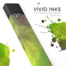 Circled Dark Absorbed Watercolor Texture - Premium Decal Protective Skin-Wrap Sticker compatible with the Juul Labs vaping device