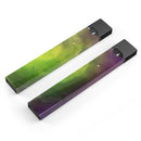 Circled Dark Absorbed Watercolor Texture - Premium Decal Protective Skin-Wrap Sticker compatible with the Juul Labs vaping device