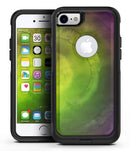 Circled Dark Absorbed Watercolor Texture - iPhone 7 or 8 OtterBox Case & Skin Kits