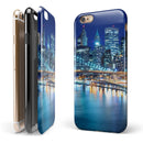 CityLife Blur iPhone 6/6s or 6/6s Plus 2-Piece Hybrid INK-Fuzed Case
