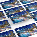 CityLife Blur - Premium Protective Decal Skin-Kit for the Apple Credit Card