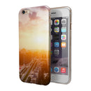 Cityscape at Sunset iPhone 6/6s or 6/6s Plus 2-Piece Hybrid INK-Fuzed Case