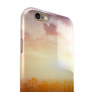 Cityscape at Sunset iPhone 6/6s or 6/6s Plus 2-Piece Hybrid INK-Fuzed Case