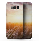 Cityscape at Sunset - Samsung Galaxy S8 Full-Body Skin Kit