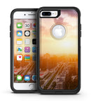 Cityscape at Sunset - iPhone 7 or 7 Plus Commuter Case Skin Kit
