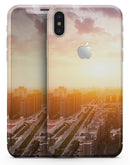 Cityscape at Sunset - iPhone X Skin-Kit