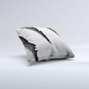 Clawed Metal Sheet Ink-Fuzed Decorative Throw Pillow