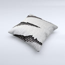 Clawed Metal Sheet Ink-Fuzed Decorative Throw Pillow
