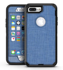Cobalt Scratched Fabric Surface - iPhone 7 Plus/8 Plus OtterBox Case & Skin Kits