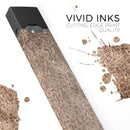 Cocoa Vintage White Feathers - Premium Decal Protective Skin-Wrap Sticker compatible with the Juul Labs vaping device