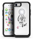 Coffee is My Love - iPhone 7 or 7 Plus Commuter Case Skin Kit