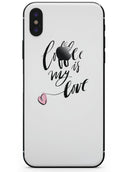 Coffee is My Love - iPhone X Skin-Kit