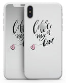 Coffee is My Love - iPhone X Skin-Kit