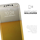 Cold Beer  - Protective Skin Wrap & Decal – Compatible with iPhone SE to iPhone 17 Pro Max (All Models)