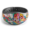 Colorful Candy Sprinkles - Decal Skin Wrap Kit for the Disney Magic Band