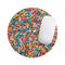 Colorful Candy Sprinkles// WaterProof Rubber Foam Backed Anti-Slip Mouse Pad for Home Work Office or Gaming Computer Desk