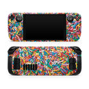 Colorful Candy Sprinkles // Vinyl Skin Wrap for Steam Deck OLED & Steam Deck (LCD) — Soft Matte or Ultra Gloss